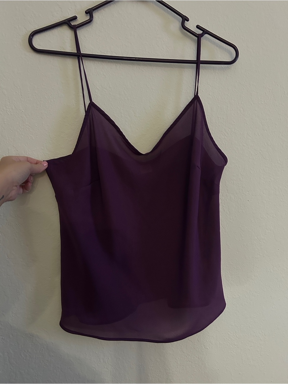 Purple Slip Cami